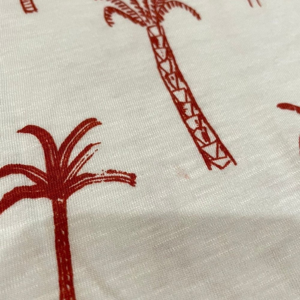 MARINE LAYER SWING CREW TEE WHITE PALM - Picture 6 of 11